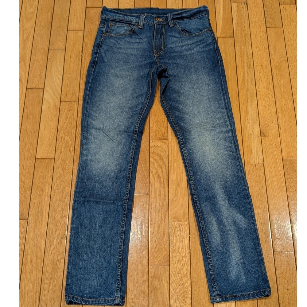 Levis 511 Jeans Mens 29x32 Blue Slim Fit‎ Straight Leg Denim Classic Fit 30x31